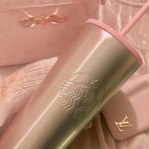 Pink/Green Starbucks Tumbler